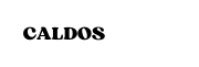 caldos